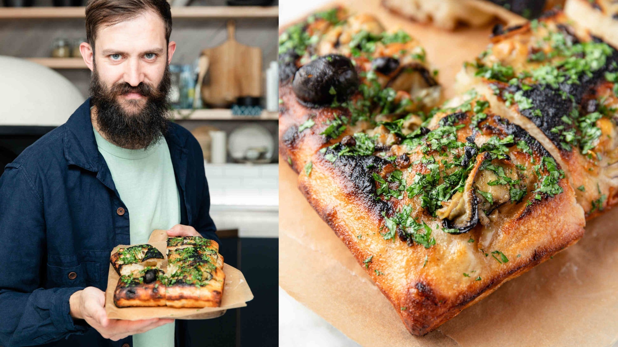 Oyster & Bone Marrow Detroit Style Pizza Recipe | Gozney – Gozney