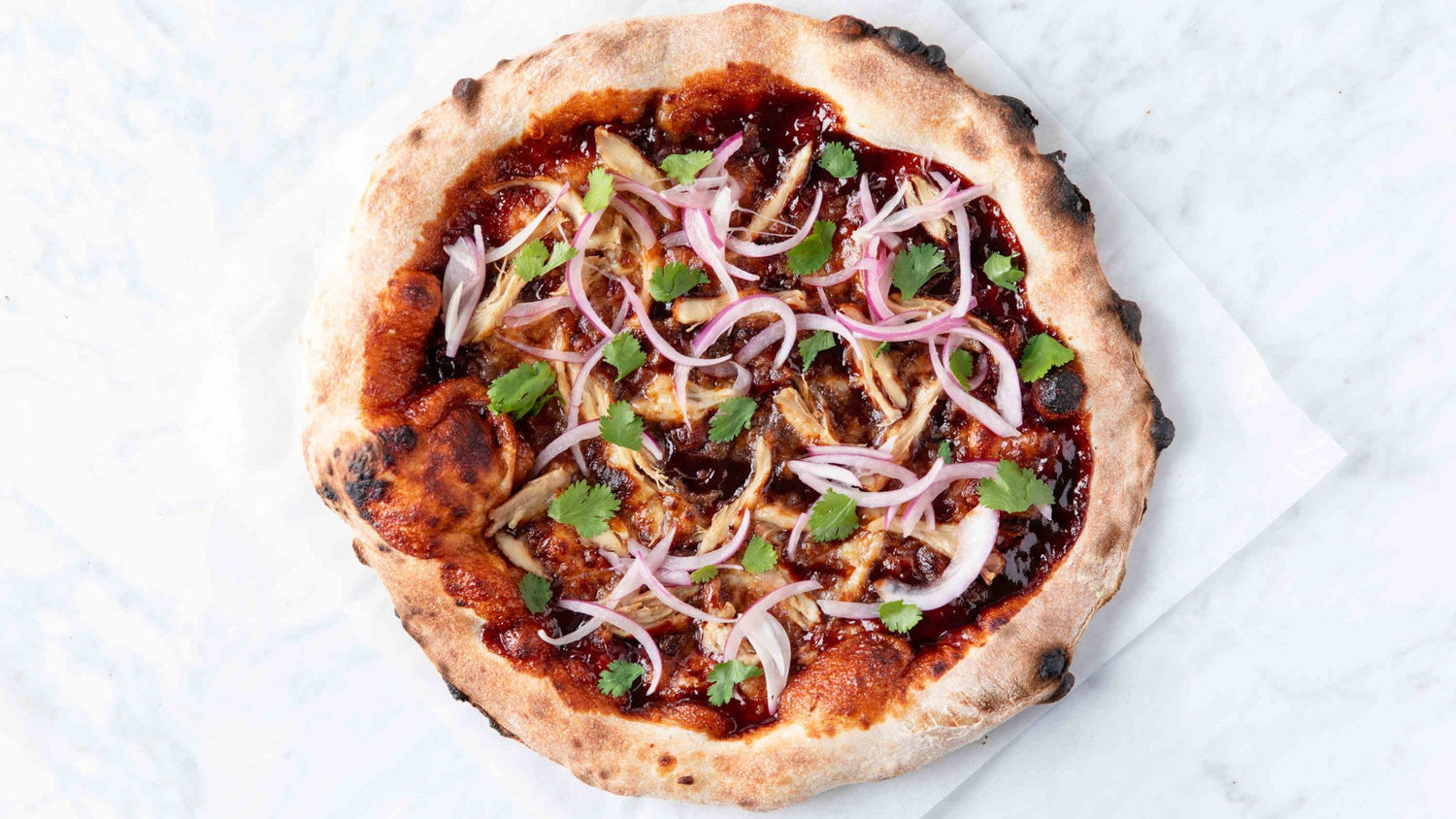 BBQ Chicken Pizza - Gozney recipe poster image