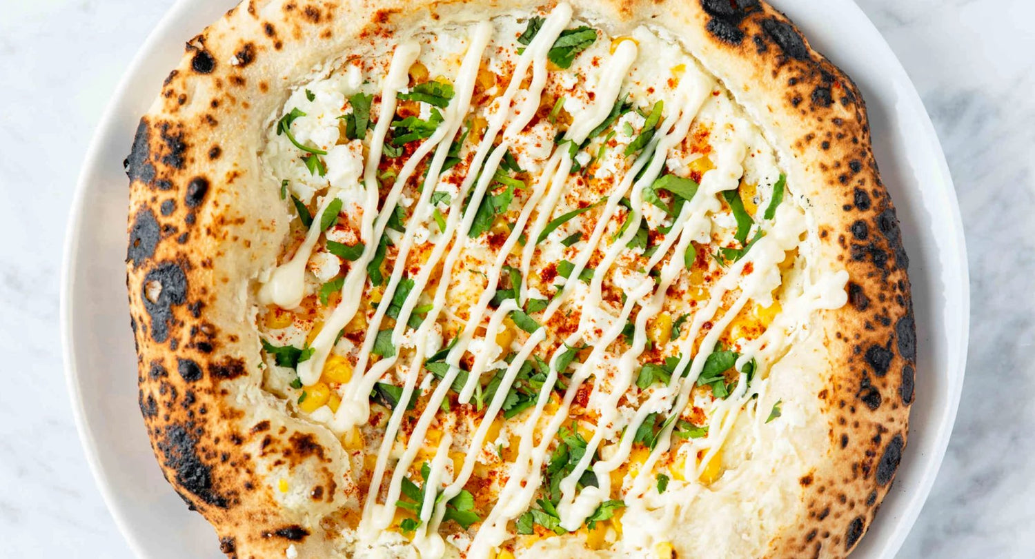 Elotes Pizza - Gozney recipe poster image