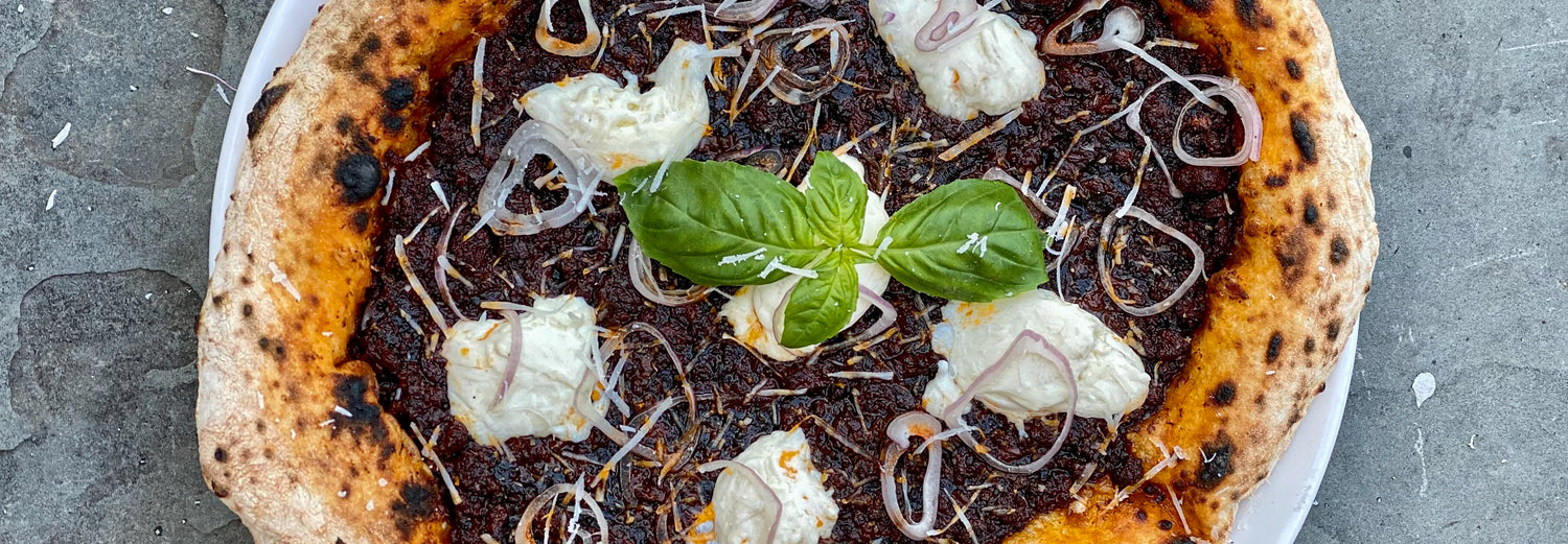 Nduja Bolognese Pizza Recipe - Gozney recipe poster image