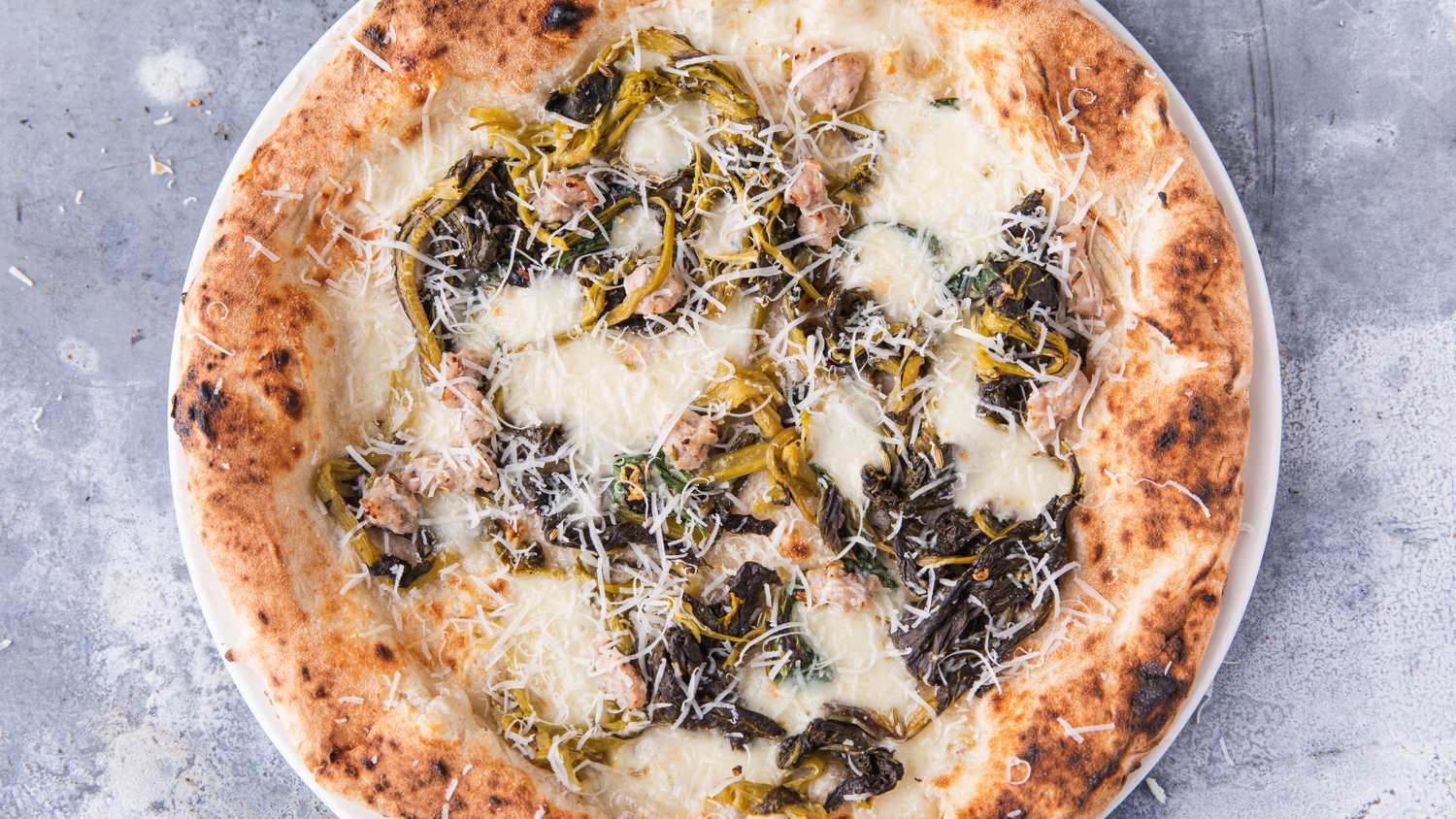 Salsiccia E Friarielli Pizza