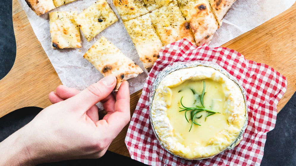 Baked Camembert & Pizza Sticks - Roccbox