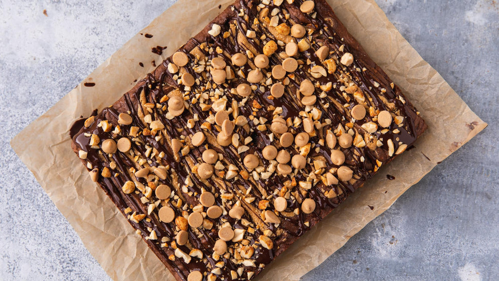 Peanut Butter Brownies Recipe