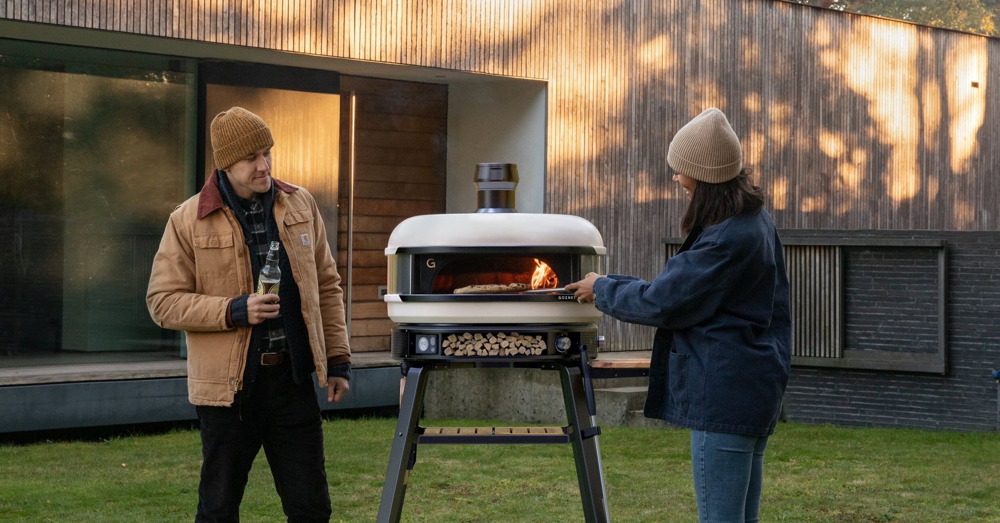 How to use your Roccbox during winter - Cooking outside all year long!