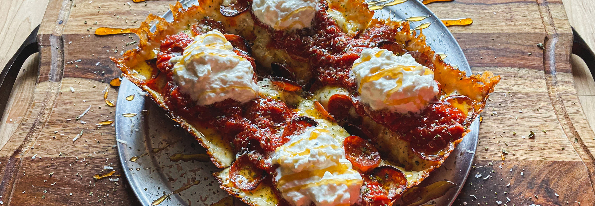 Detroit Style Pepperoni, Burrata & Hot Honey Pizza - Gozney