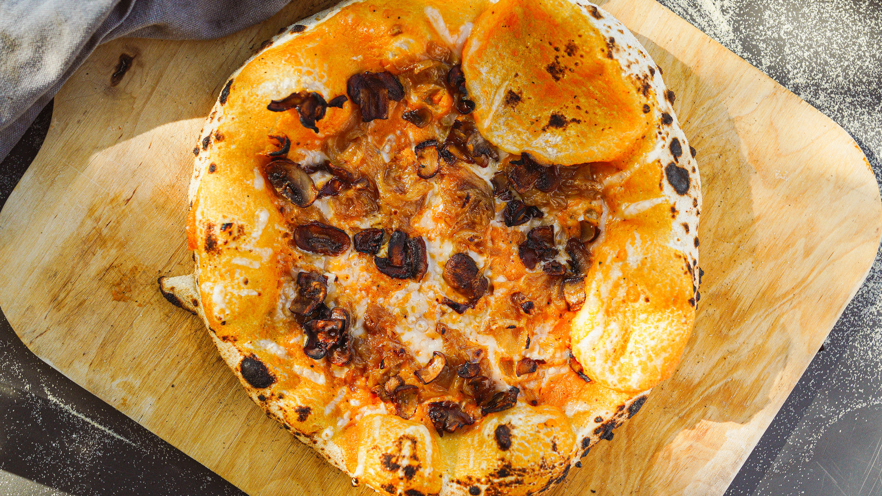 Sweet Potato Pizza - Gozney Recipes - Pizza oven