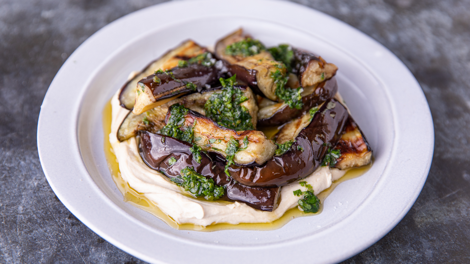 Roasted Eggplant recipe poster image